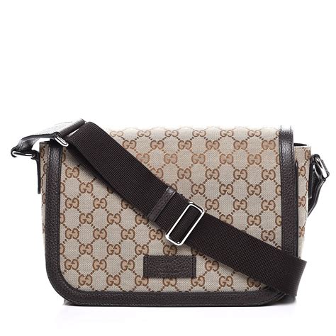 gucci monogram messenger bag|gucci pochette monogram shoulder bag.